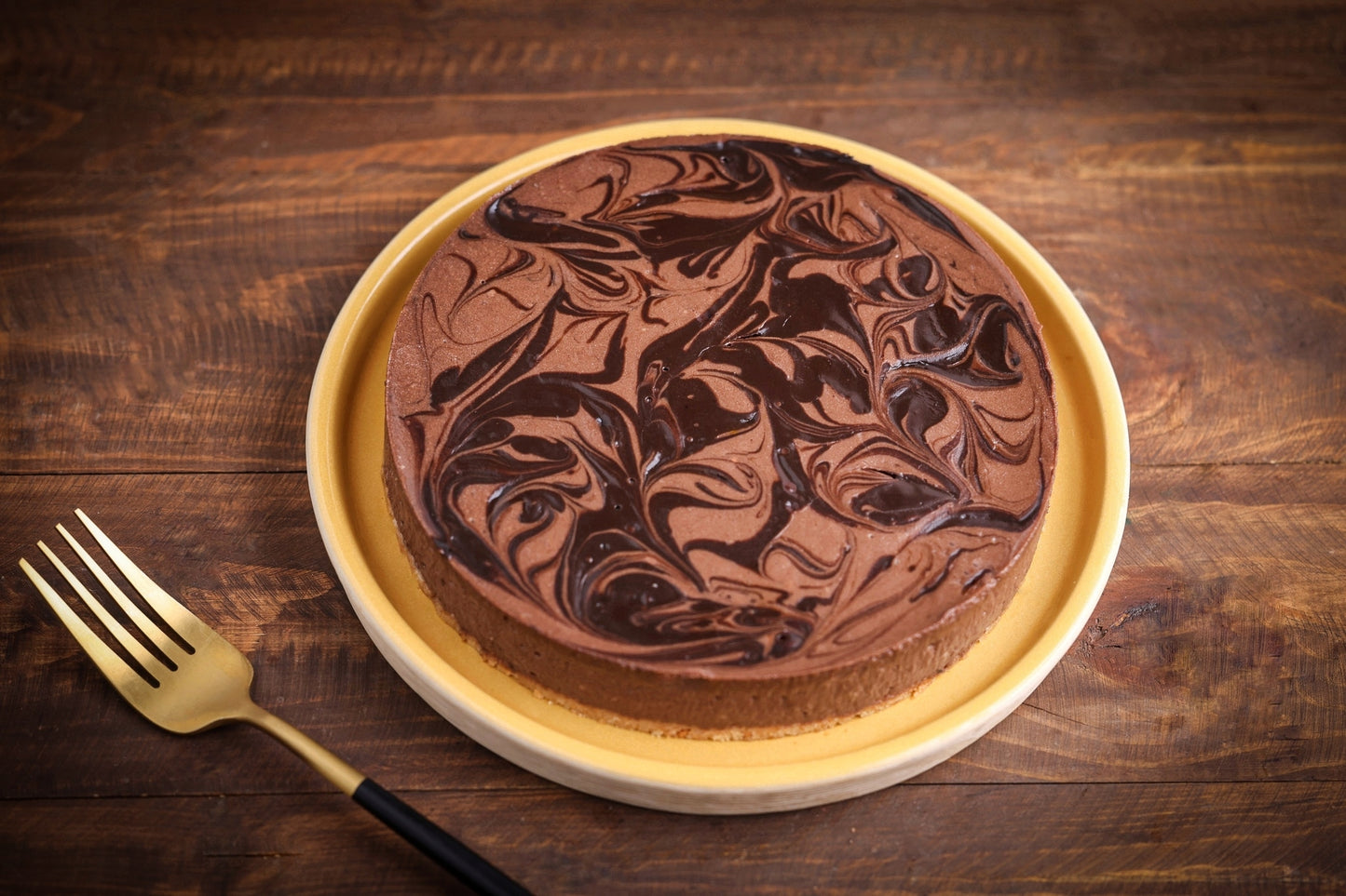 Chocolate NewYork Baked Cheesecake [100% Pure Veg]