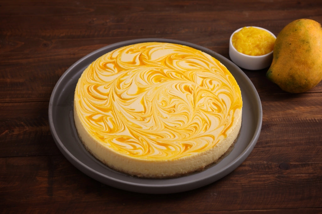 Mango NewYork Baked Cheesecake [100% Pure Veg]